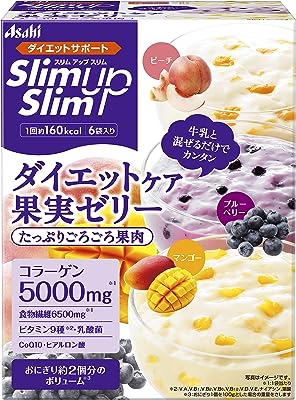 スリムアップスリムダイエットケア果実ゼリー 6袋