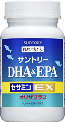 サントリー DHA&EPA＋セサミンEX オメガ3脂肪酸 DHA EPA サプリ 120粒入/約30日分