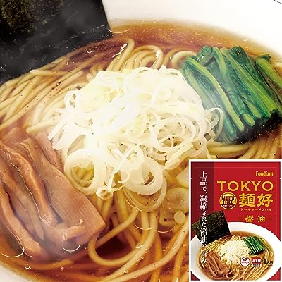 【Foodizm】TOKYO麺好 醤油 グルテンフリーラーメン ヴィーガン ベジタリアン 100%国産米粉使用 小麦不使用 半生麺 動物性成分不使用 もちもち麺 アレルギー対応 米粉麺