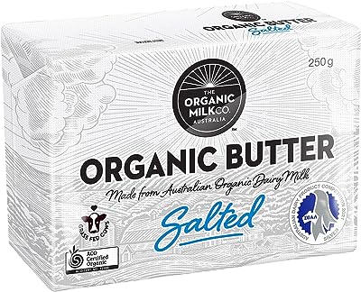 有機 JAS オーガニック グラスフェッドバター冷凍 有塩 オーストラリア産 250g Australian Certified Organic Grass-fed Frozen Salted Butter