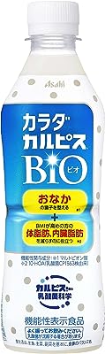 アサヒ飲料 カラダカルピス BIO [ 体脂肪や内臓脂肪を減らすのを助ける ] [ 機能性表示食品 ] 430ミリリットル (x 24)