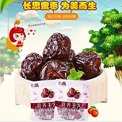 新商品 長思 阿膠蜜棗 阿胶蜜棗（みつナツメ）単粒蜜棗 小分けタイプ 235g 单粒阿胶蜜枣 なつめ 甘口 蜜 天然緑色食品・健康栄養食材・中華名物・人気商品