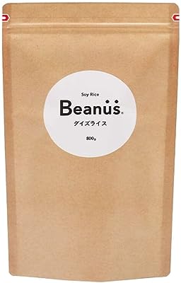 フジッコ Beanus ダイズライス800g（16食） 低糖質 糖質オフ 糖質制限 低カロリー 高たんぱく 大豆たんぱく プロテイン ダイエット プラントベースフード プラントベース ヴィーガン ビーガン