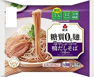 糖質０ｇ麺冷やしぶっかけ鴨だしそばつゆ付き (1ケース（6パック）)