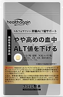 プライム製薬 肝臓 サポート サプリ スルフォラファン 高めの血中 ALT 値 を下げるサプリメント ブロッコロースプラウト 【機能性表示食品】