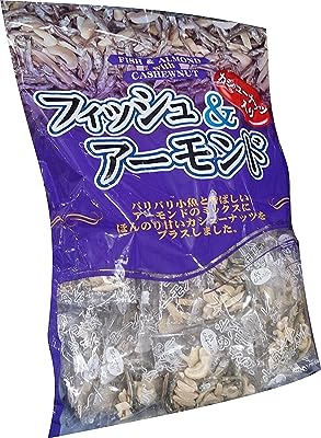 ヤマノフィッシュ&アーモンド カシューナッツ 入リ 360 g