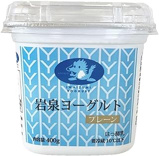 岩泉ヨーグルト プレーン 400g ヨ ーグルト 岩手県 岩泉 無添加 発酵 発酵食品 腸活 ご当地グルメ お取り寄せグルメ 産地直送 産直 濃厚 健康 お試し 作りたてを直送 もっちり のびる ヨーグルト