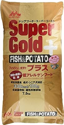 スーパーゴールド Supergold フィッシュ&ポテト プラス 関節ケア 7.5kg 7.5キログラム (x 1)