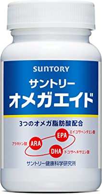 サントリー オメガエイド 機能性表示食品 オメガ脂肪酸 オメガ3 サプリメント サプリ 180粒入/約30日分