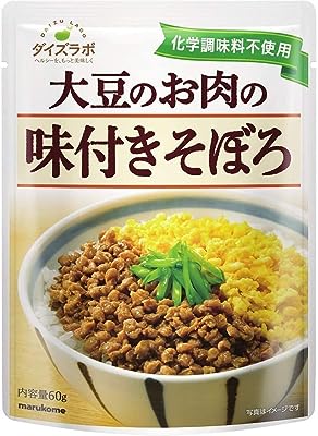 マルコメ ダイズラボ 大豆のお肉の味付きそぼろ 60g