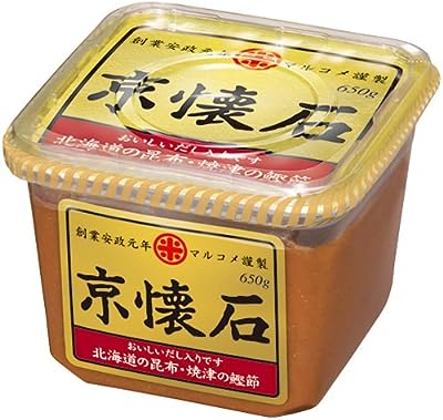 マルコメ 京懐石 だし入り味噌 北海道の昆布・焼津の鰹節 650g