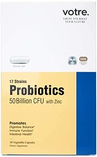 ボトレ プロバイオティクス ５００ビリオン 30粒 Votre.Probiotics 50 Billion CFU with Zinc, 30 Vegetable capsules