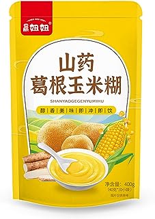 山药玉米糊山芋コーンスープ 400g/袋早餐代餐饱腹汤羹栄養朝食コーンペースト 即食トウモロコシのペーストコーンクリームスープコーンポタージュ粉末インスタント食品コーンスープ缶山芋コーンスープ中国食品のインスタントスープ朝食に最適