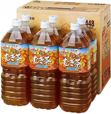 健康ミネラル麦茶 ペットボトル 2L /伊藤園(1ケース)