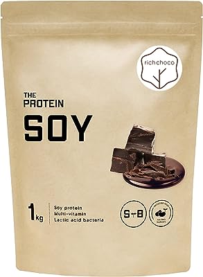 ザプロ ソイプロテイン リッチチョコ 1kg 風味 武内製薬 THE PROTEIN プロテイン ソイ 女性向け ソイ プロテイン トレーニング 大豆プロテイン