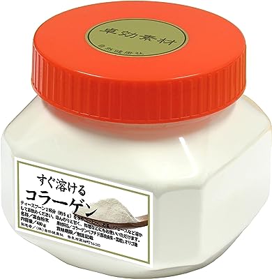 自然健康社 すぐ溶けるコラーゲン 480g 粉末 パウダー サプリ ペプチド 豚皮由来