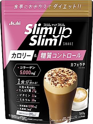 アサヒグループ食品 スリムアップスリム シェイクカフェラテ360g