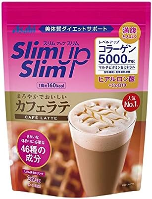 スリムアップスリム プレシャス シェイク カフェラテ味 360g