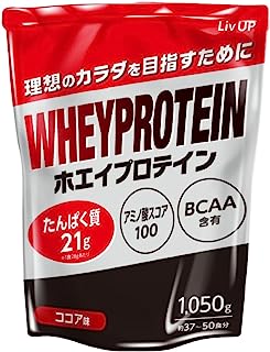 リブアップ ホエイプロテインパウダー 1050g バナナ味