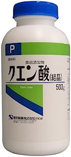 健栄製薬 【食品添加物】クエン酸 粉末 500g