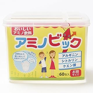 子供用アルギニンサプリ【アミノビック】１日80円の応援飲料 お子様の成長期を応援します