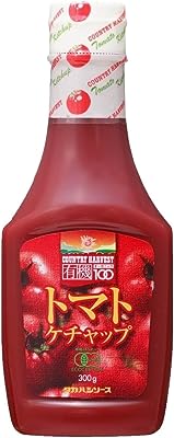 高橋ソース カントリーハーヴェスト 有機トマトケチャップ 300g