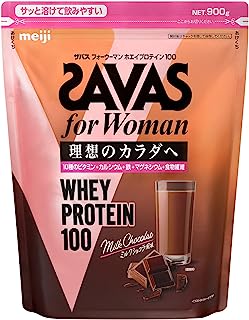 ザバス(SAVAS) forWomanホエイプロテイン100 ミルクショコラ風味 900g