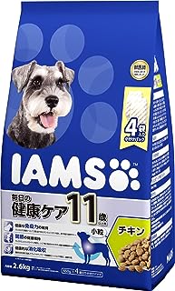 アイムス (IAMS) ドッグフード 11歳以上用 毎日の健康ケア 小粒 チキン シニア犬用 1個 (x 1)