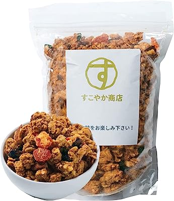 すこやか商店 フルーツグラノーラ グラノーラ グルテンフリー おから 配合 400g 高級な生みりん粕使用 オートミール 無添加 食物繊維たっぷり 贅沢 そのままでも