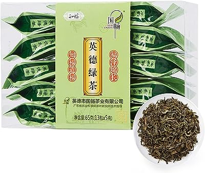 中国の天然緑茶葉 農場からの有機ティーバッグ 農民のハーブティー カフェイン抜きのアフタヌーンティー クリアヒート スリム 健康食品フレーバー 抹茶 13パック