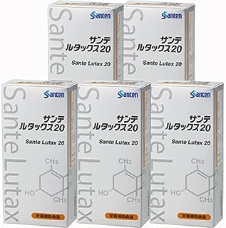 【5個】参天製薬 サンテ ルタックス20 30粒x5個(4987084530011-5)