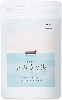 いぶきの実 1袋 (60粒入) [ 寝息ケア 歯ぎしり 還元型コエンザイム サプリ サプリメント えごま油 ] フロムココロ 約1ヶ月分