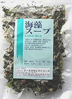 海藻問屋 海藻スープ 無添加 七草スープ (55g) 国内産 7種の海藻と2種の野菜 海藻 自然食品