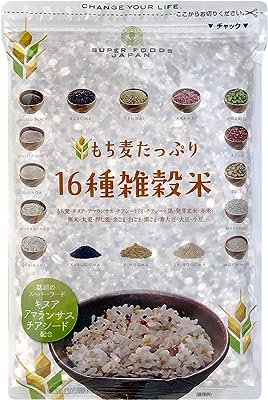 もち麦たっぷり16種雑穀米 500g