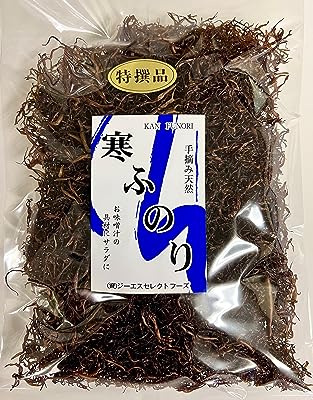 海藻問屋 寒ふのり 特級 (100g) 北海道襟裳産 天然 海藻 自然食品