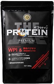 【なかやまきんに君プロデュース】ザ・プロテインPREMIUM (フレッシュいちご味 600g) ホエイ プロテイン WPI