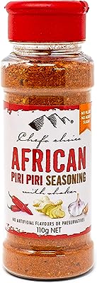 シェフズチョイス アフリカンスタイルBBQシーズニング (有機栽培原料) 110g African Style BBQ Seasoning