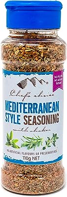 シェフズチョイス 地中海スタイルBBQシーズニング110g(有機栽培原料) Mediterranean BBQ Seasoning