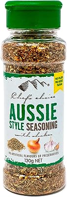 シェフズチョイス オージースタイルBBQシーズニング (有機栽培原料) 130g Aussie Style BBQ Seasoning