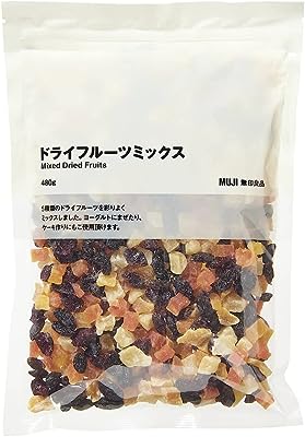 無印良品 ドライフルーツミックス 480g 44901748