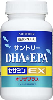 サントリー DHA&EPA＋セサミンEX オメガ3脂肪酸 DHA EPA サプリ 240粒入/約60日分