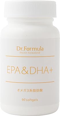 医師監修 Dr.Formula EPA＆DHA+（オメガ 3系脂肪酸） 30日分 90粒 日本製 OMEGA3