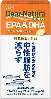 ディアナチュラゴールド EPA&DHA 360粒 (60日分) [機能性表示食品]