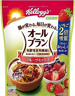 ケロッグ オールブラン フルーツミックス 機能性表示食品 420グラム (x 6)