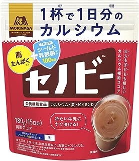 森永製菓 セノビー 180g [栄養機能食品] 1杯で1日分のカルシウム