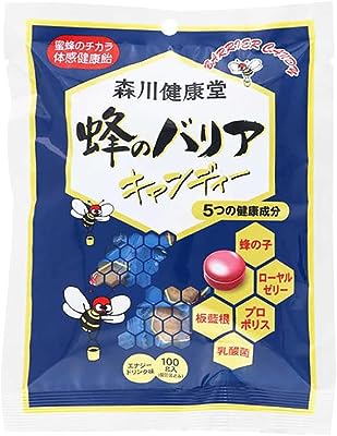 森川健康堂 蜂のバリアキャンディー 100g 3パック