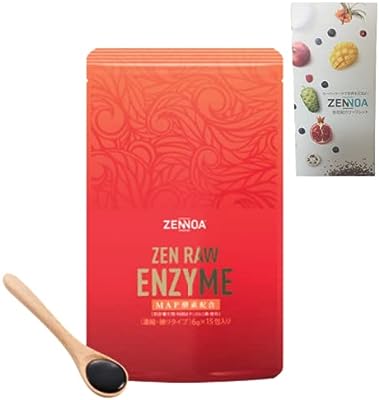 ゼンノア ZEN 生酵素 6g 15包入り 濃縮・練りタイプ MAP酵素配合 ＋ ZENNOA パンフレット