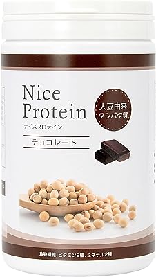 ソイプロテイン 国内製造 女性 ダイエット 大豆タンパク ナイスプロテイン チョコレート 500ｇ