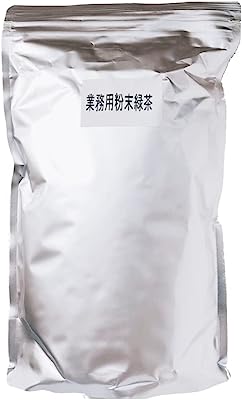 粉末茶 緑茶 業務用 粉末緑茶 大容量 1kg お湯でも 水でも 山城物産 (緑茶) 粉 お茶