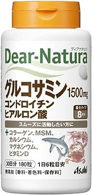 アサヒグループ食品 ディアナチュラ グルコサミンコンドロイチン 180粒(30日分)